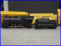 Marx HO Train Set New York Central Loco Tender Caboose Controller & Boxes