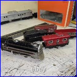 Marx O Gauge Tin Train Set With Working Engine See Desc