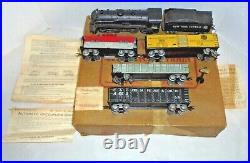Marx O Gauge Train Set Vintage Tinplate With Set Box Complete With Track & Trans