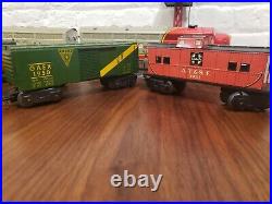 Marx Trains 45225 Santa Fe Diesel A-A Freight Set with Box VERY NICE