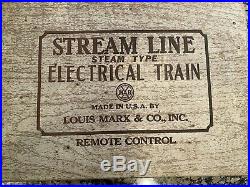 Marx Trains No. 5850 Stream Line Electric Train Set Very Nice One Owner