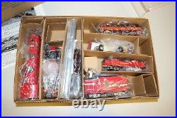 Mintish VERY RARE Modern MARX Limited MARLINES SPECIAL RED WORK TRAIN SET