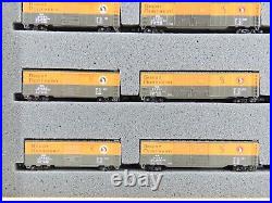 N Scale Con-Cor 0001-008518 GN Merchandise 2-8-2 Steam + 13 Freight Train Set