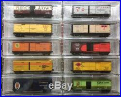N Scale Micro Trains Line Fading Memories COMPLETE SET 10 CARS VERY RARE