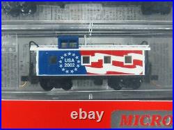 N Scale Micro-Trains MTL 1512 Patriotic Train SW9 Diesel Freight Set Sealed
