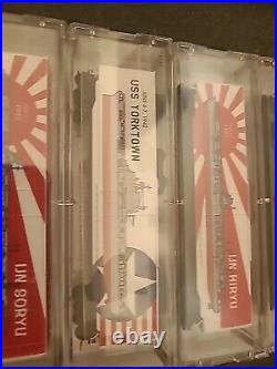 N Scale Micro-Trains MTL 99321080 Battle of Midway 7 Car Set Aircraft Carriers