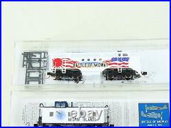 N Scale Micro-Trains MTL 99321081 Battle of Midway FTA Diesel & Caboose Set