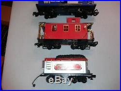 New Bright Silver Rail G Scale Train Set Battery Oper. Very Good Cond No Track