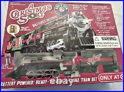 New Lionel A Christmas Story G-Gauge Train Set Battery Powered