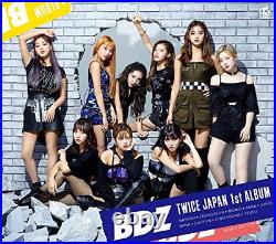 New TWICE BDZ First Limited Edition Type A & B & C Set CD+DVD+Booklet+Card Japan
