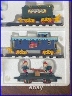 North Pole Christmas Express Animated Musical Train Set 1996