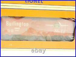 O Gauge 3-Rail Lionel 6-21989 Burlington Freight Train Set with Steam Locomotive