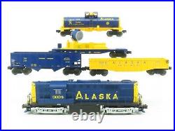 O Gauge 3-Rail Lionel/Williams ARR Alaska RS-11 Freight Train Set with Diesel