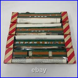 Penn Line HO Train Set Great Northern Empire Building Passenger Cars In Box