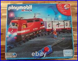 Playmobil 4010 Large Cargo Train Set Boxed Very Good Condition Fully Working