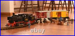 Playmobil 4029 Steam Freight Train set (1986), G-Scale, Used, VERY RARE