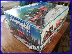 Playmobil train set 4021NEW(open box)NEVER USED Very Rare with4396 4385