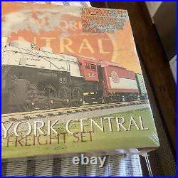 Rail King NewYork Central Freight Set Sealed NIB R-T-R 30-4102-0 WithLoco-Sound