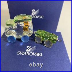 Retired and very Rare Swarovski Crystal Tim the Train set. Excellent condition