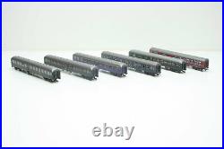 Roco Car Set Express Train Collection 6-teilig H0 DB Manicured Condition AC