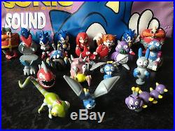Sonic and Knuckles Figure Badniks Tomy 1994 Sega Very Rare Full Set All 20