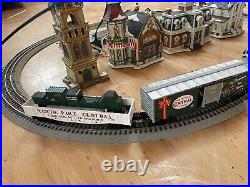 TESTED 2006 Lionel North Pole Central Christmas Train Set #6-30068
