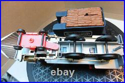 TIMPO 70`s BATTERY THE PRAIRIE ROCKET TRAIN SET & CREW NAVY & RED VERY GOOD