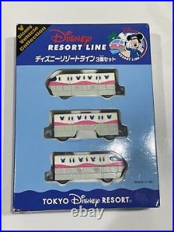 TOMICA Tokyo Disney Resort Resort Line 3 car set Pink TOMY TAKARA Very Rare