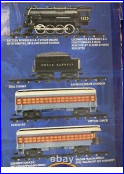 The Polar Express Battery Powered Lionel Train Set For Railroad 7-11022 G Gauge