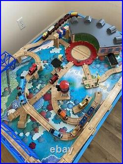 Thomas And Friends the Tank Engine Table, Track, & Trains Set LOT VERY RARE