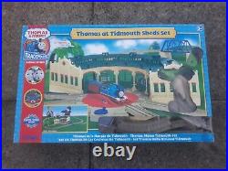 Thomas Trackmaster Thomas at Tidmouth Sheds Set (battery op'd) BOXED. VERY RARE