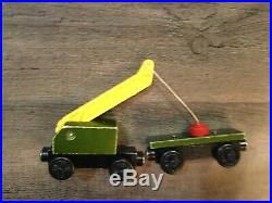 Thomas the Train magnetic crane and flatbed set very rare