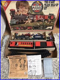 Timpo Toys Us Wild West Prairie Rocket Great Train Hold Up Railway Set Very Rare
