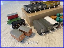 Tomy Tech Plarail Thomas Set of 31-cars Freight Train Rare Very Good Condition