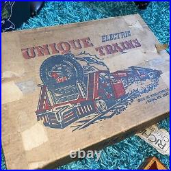Unique Toys Postwar Electric Train Set #1950 1950 Box
