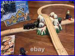 Used Brio 32501 Polar Express Holiday Wooden Train Set Complete Thomas Very good