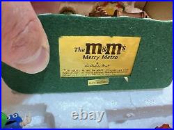 VERY RARE Danbury Mint M&M MERRY METRO Train Five Piece Set NEW IN BOX