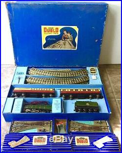 VERY RARE Hornby Dublo Passenger Train Set Silver King B. R. (E. R.) ED11 With Extra