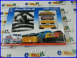 VERY RARE New Ray Railroad N Scale Die Cast Union Pacific Train Set C44-9W
