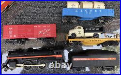 VINTAGE 1958 LIONEL TRAIN SET #1590 with 249 250T 6014 6112-85 6151 withOriginal Box