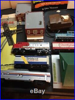 Very Large Lot Of Vintage HO Trains, Track & Accessories Model Train Set