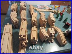 Very Large set of BRIO and Thomas Swedish Wooden Train Village