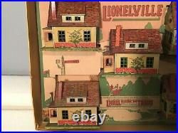 Very Rare 1930 Lionel Trains 186 5 Piece 184 Bungalows Set In Original Box Nice