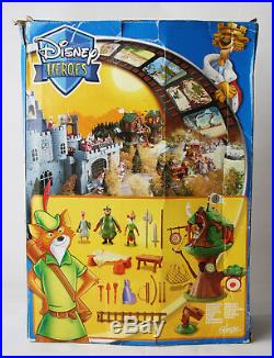 Very Rare 2004 Disney Heroes Robin Hood Castles Tree House Famosa New