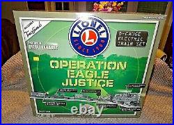 Very Rare Lionel Operation Eagle Justice train Set #6-30144
