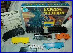 Very Rare-Plastimarx Expreso Nocturno Electrico Train Set Complete