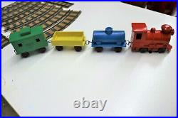 Very Rare Vintage 1950s Marilyn 49er Toy Trainset Track Batteries withOriginal Box