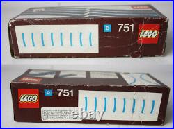 Very Rare Vintage 1974 Lego 751 Train Track 12v New Sealed