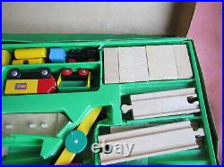 Very Rare Vintage Brio 33143 Wooden Train Set Boxed Missing 1 Truck