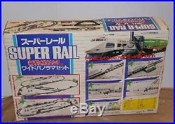 Very Rare Vintage TOMY SUPER RAIL Train Set JAPAN